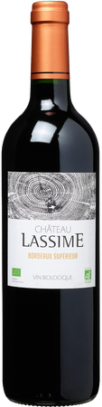 2018 BIO Bordeaux Suprieur Chateau Lassime - Rotwein