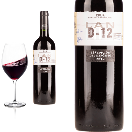 2019 Rioja CRIANZA  D-12 von Bodegas LAN - Rotwein