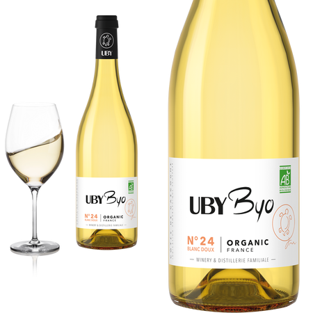 2023 BIO Uby N 24 Blanc doux von Domaine dUby - Weiwein