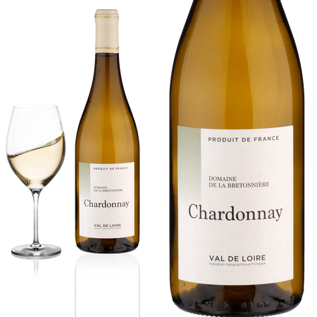 2023 Chardonnay Val de Loire trocken von Domaine de la Bretonnire - Weiwein