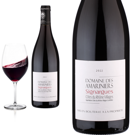 2022 Ctes du Rhne VILLAGES Signargues von Domaine des Amariniers - Rotwein