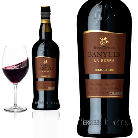 2015 Banyuls Grand Cru La Serra lieblich von Terres des Templiers - Rotwein