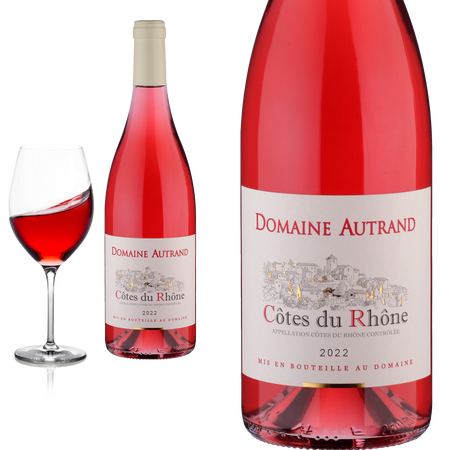 2023 Ctes du Rhne Ros von Domaine Autrand - Roswein