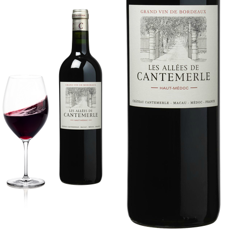 2016 Haut Mdoc Les Alles de Cantemerle Rotwein