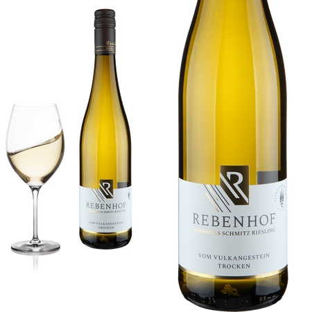 2022 rziger Wrzgarten Riesling  trocken vom Vulkangestein von Rebenhof Johannes Schmitz - Weiwein