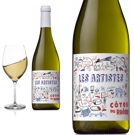 2023 Ctes du Rhne blanc Les Artistes von Rhonea - Weisswein