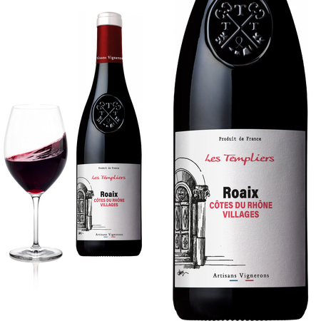 2022 Roaix Ctes du Rhne Villages Les Coudoulires von Rhona - Rotwein