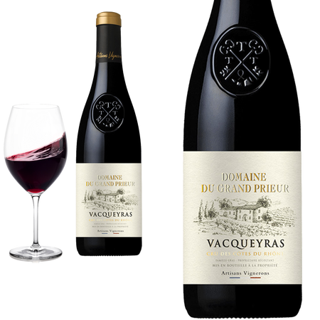 2023 Vacqueyras von Domaine du Grand Prieur - Rotwein