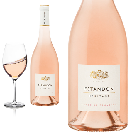 2023 Heritage ros Cotes de Provence von Estandon - Roswein