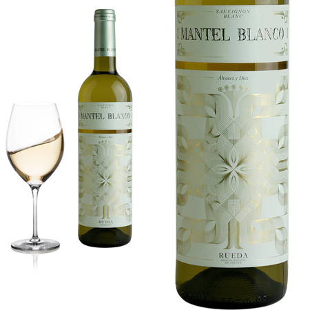 2023 Rueda Sauvignon Mantel Blanco von Bodegas Alvarez y Diez - Weiwein