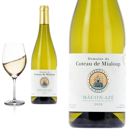 2022 Macon Az Chardonnay Domaine du Coteau de Mialoup - Weiwein