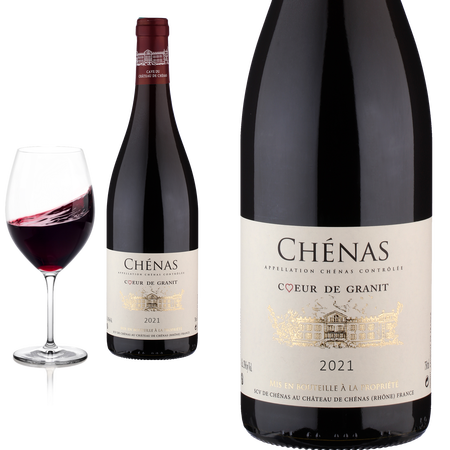 2023 Chnas Coeur de Granit von Cave du Chteau de Chnas - Rotwein