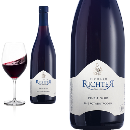 2022 Pinot Noir trocken von Weingut Richter - Rotwein