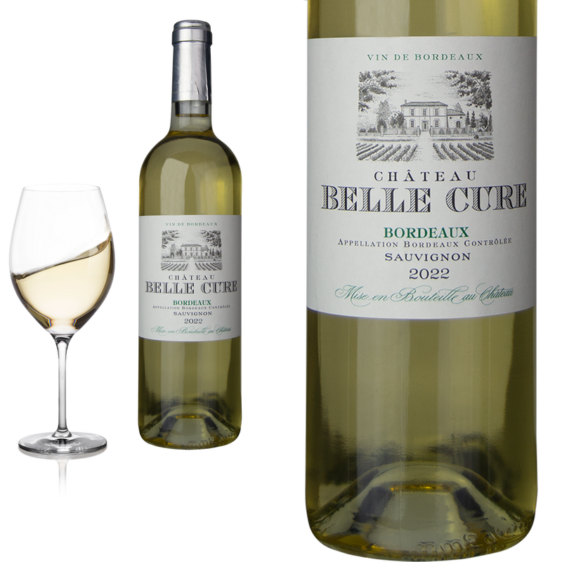 Cure sec Weißwein Sauvignon Château Bordeaux - Belle blanc 2022