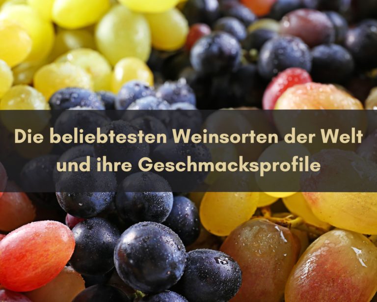 Beliebteste Weinsorten